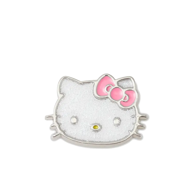 Hello Kitty Glitter Cat Crocs