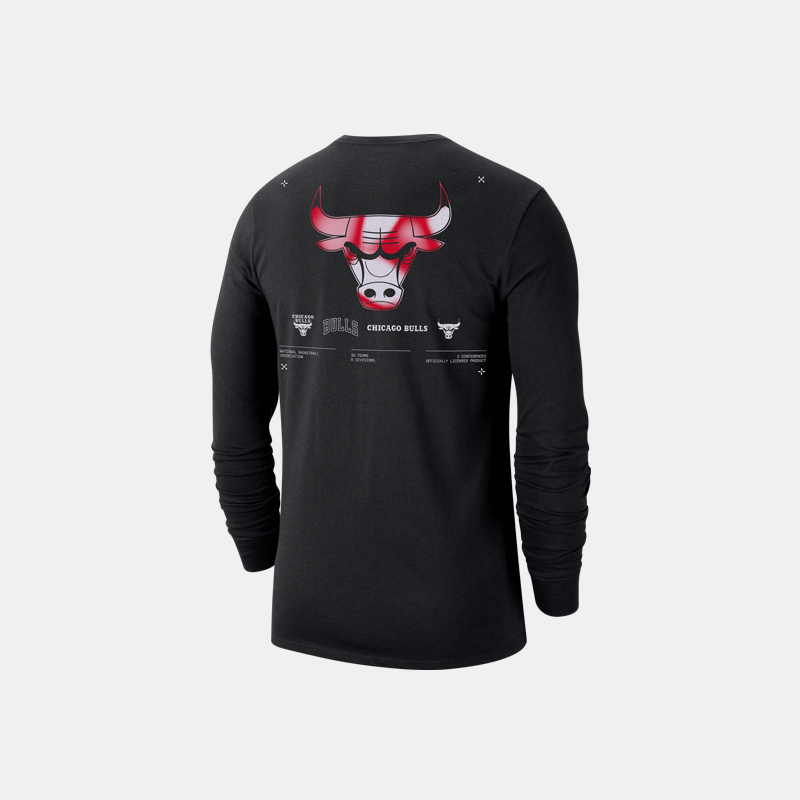 Chicago Bulls Long Sleeve T-shirt (M)